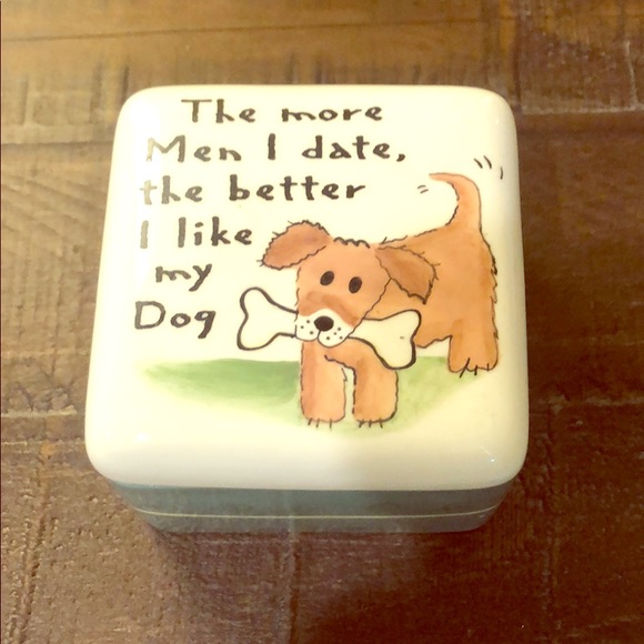 Ceramic Trinket Box - Picture 1 of 8